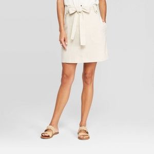 NWT Womens At Knee Belted Skirt - Universal Thread